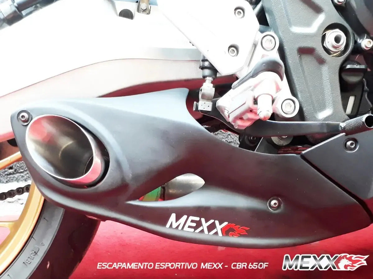 Escapamento Esportivo Mexx Honda Cbr 650f 2013 A 2017