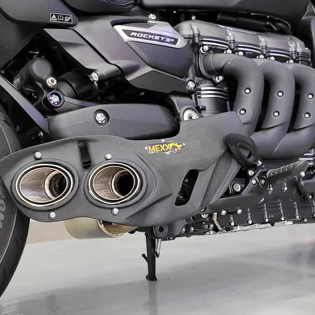 Full Exhaust System Mexx Triumph Rocket 3 Taylor Made