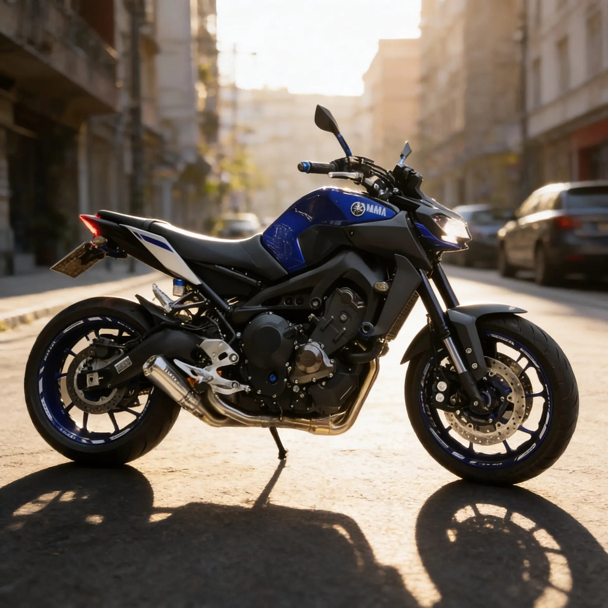 Escapamento Full Completo Mexx Yamaha Mt-09 Bomber Inox