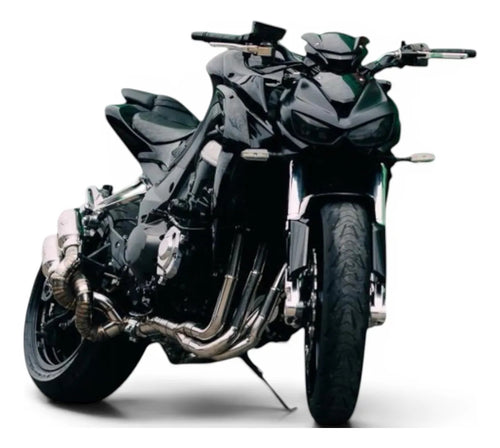 Escapamento Full Completo Expard Kawasaki Z1000 E Z1100 Inox