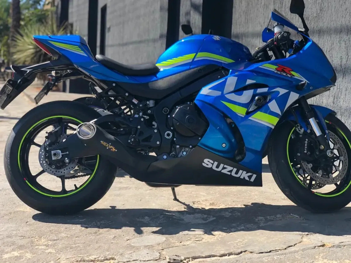 Slip-On Deportivo Mexx GSX-R 1000 SRAD 2006 a 2017 Inox 304