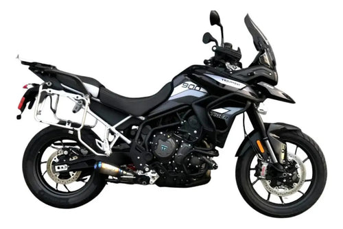 Escapamento Full Completo Mexx Triumph Tiger 900 Bomber Inox