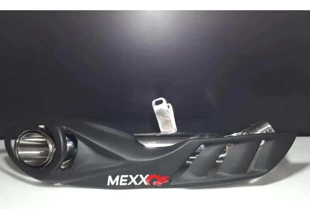 Escapamento Esportivo Mexx Yamaha Mt-09 2015 A 2025 Inox