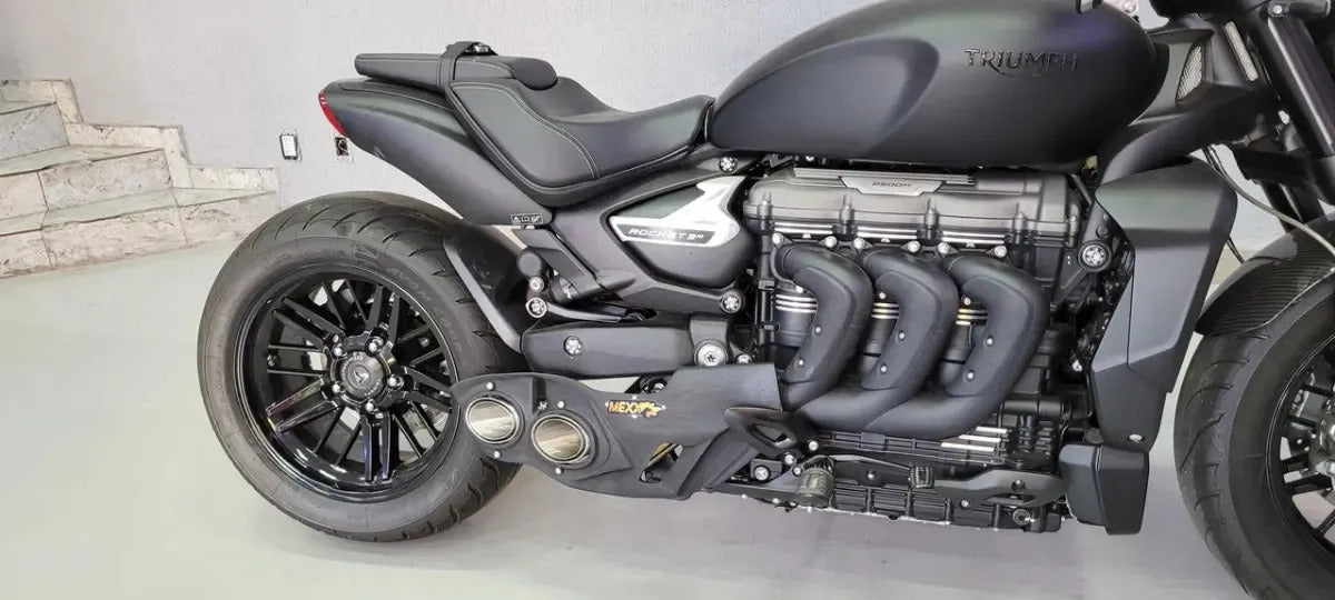 Full Exhaust System Mexx Triumph Rocket 3 Inox 304