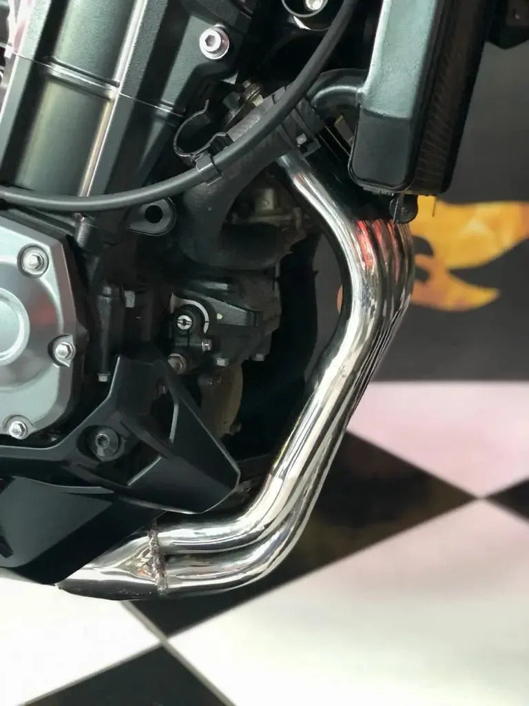 Escapamento Full Completo Mexx Kawasaki Z900 Bomber Inox 304