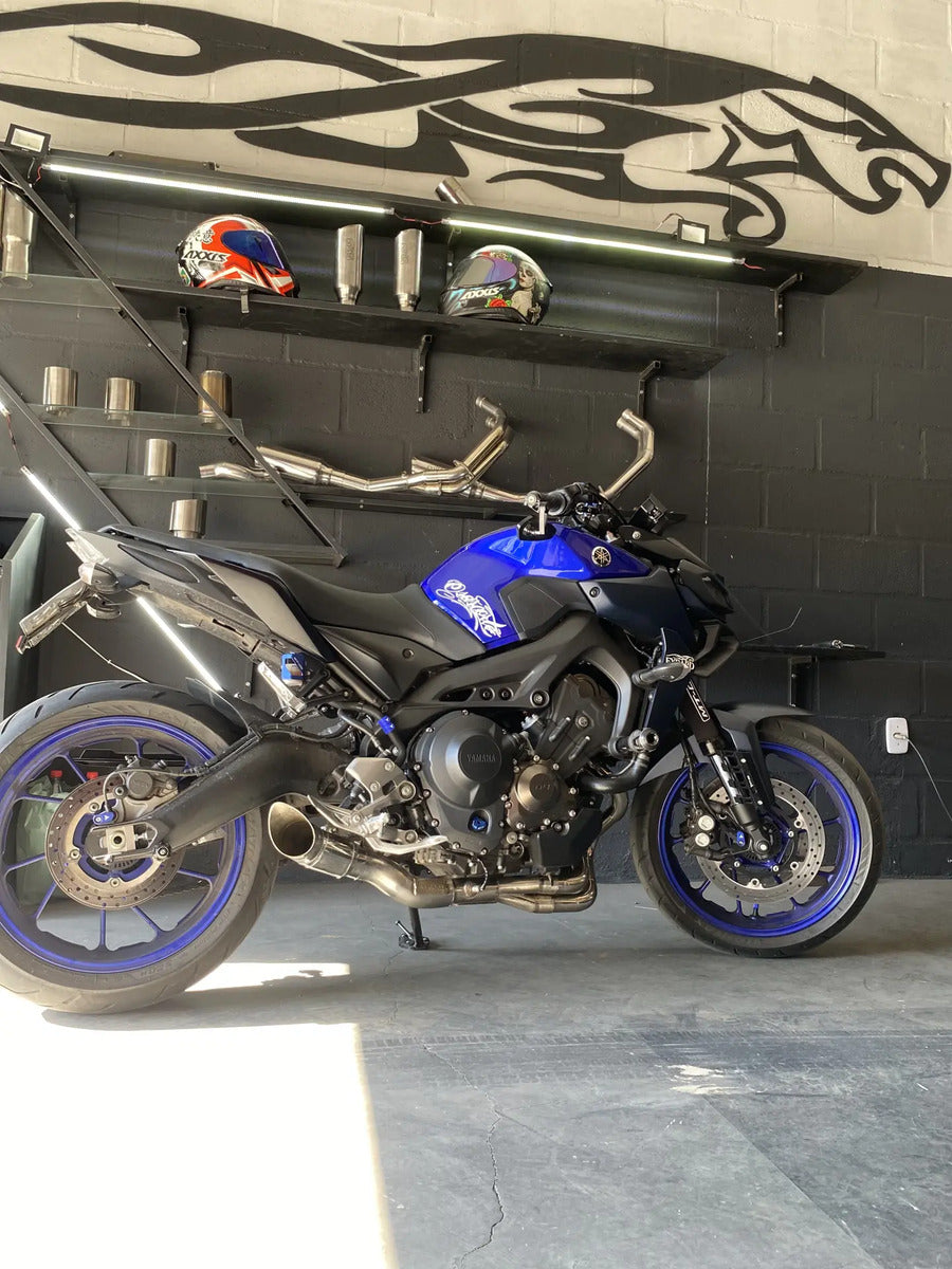 Escapamento Diretão Expard Mt-09 2015 A 2026 Som Esportivo