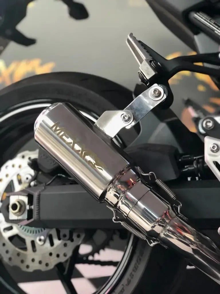 Escapamento Full Completo Mexx Kawasaki Z900 Bomber Inox 304