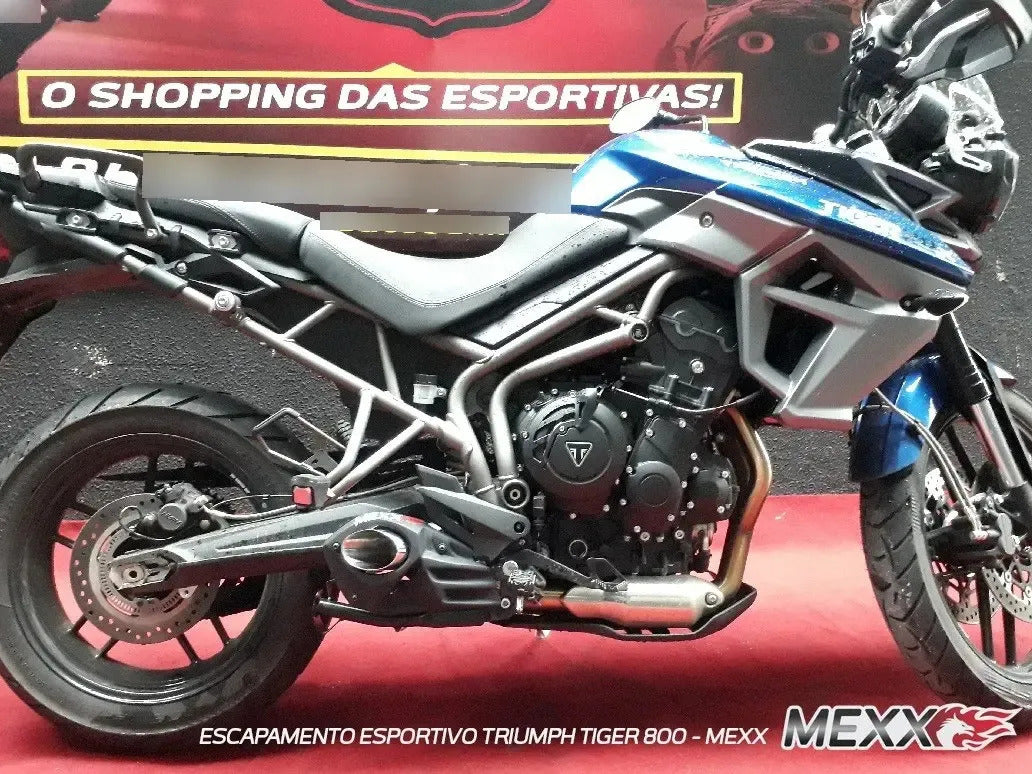 Sport Slip-On Mexx Triumph Tiger 800 Inox