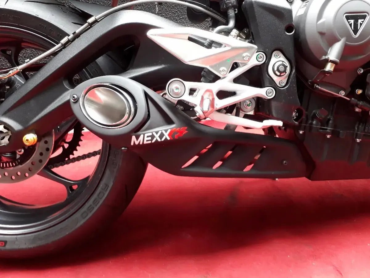 Sport Exhaust Mexx Street Triple 765 2017 to 2018