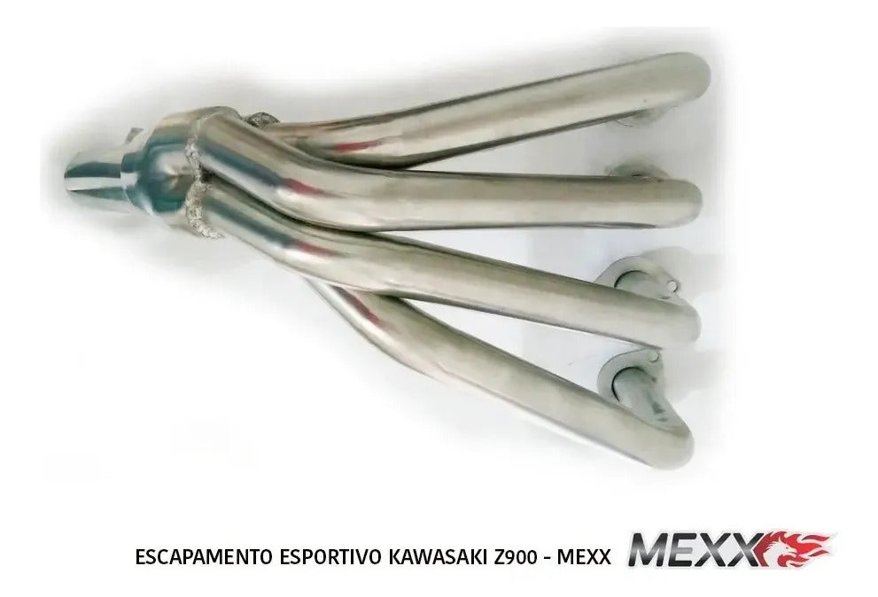Full Exhaust System Mexx Kawasaki Z900 Inox 304