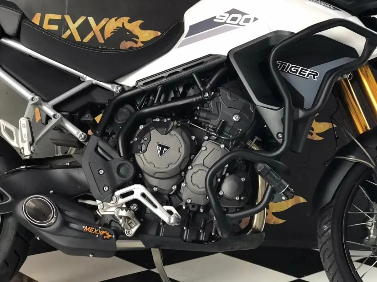 Escapamento Full Completo Mexx Triumph Tiger 900 Taylor Made