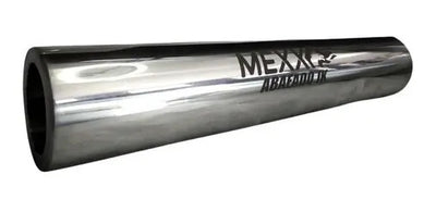 Abafador Esportivo Intermediário Cilíndrico Inox Mexx