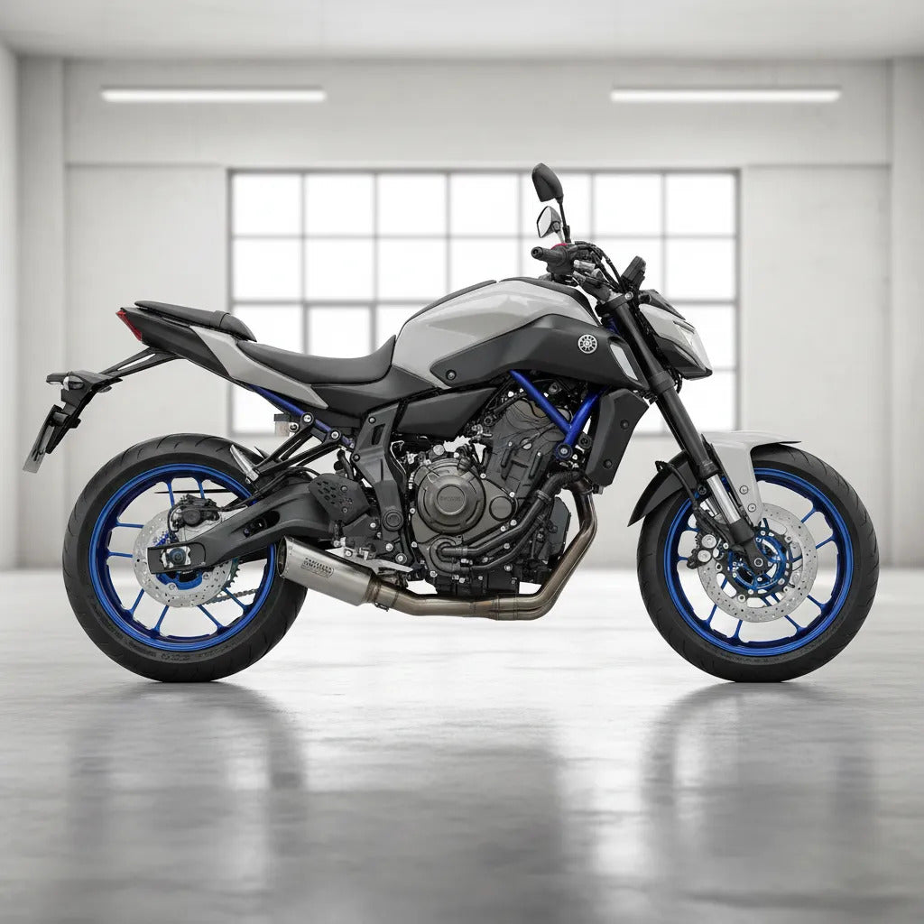 Escapamento Full Completo Expard Yamaha Mt-07 Inox 304