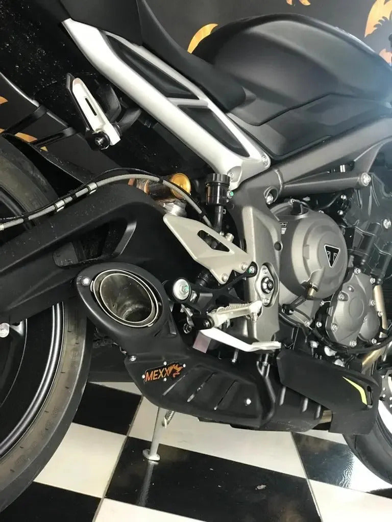 Escapamento Esportivo Taylor Made Mexx Street Triple 765