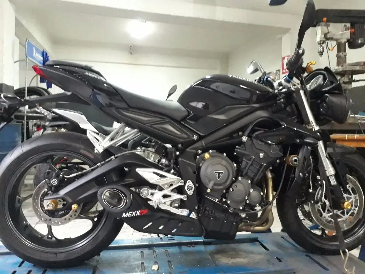 Sport Exhaust Mexx Street Triple 765 2017 to 2018