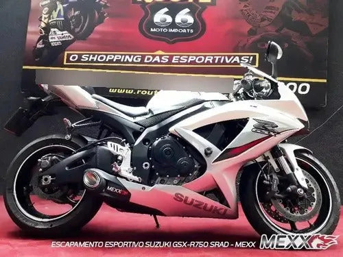 Sport Exhaust Mexx GSX-R 750 SRAD 2014 to 2017