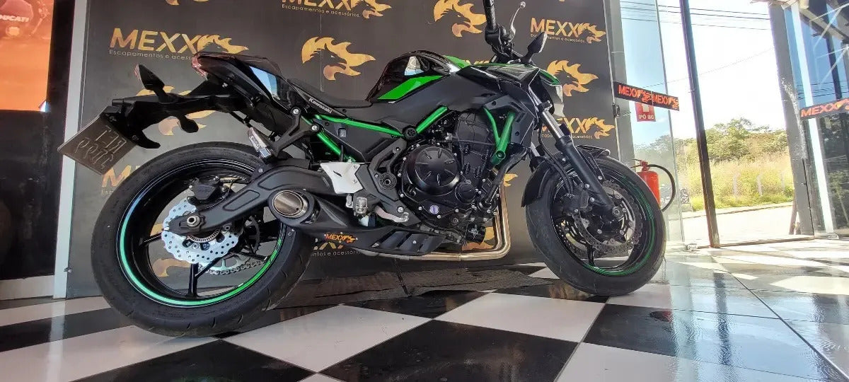 Escapamento Full Completo Mexx Kawasaki Z650 Taylor Made
