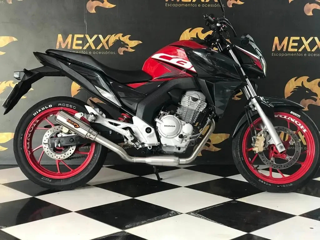 Sport Slip-On Mexx Honda CB 300F Twister Inox 304