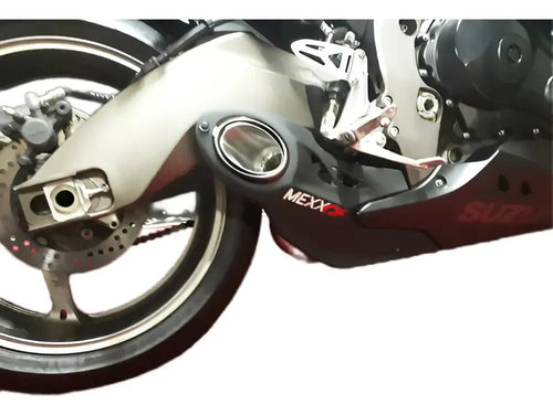 Ponteira Esportiva Mexx Gsx-r 1000 Srad 2011 A 2013 Inox 304