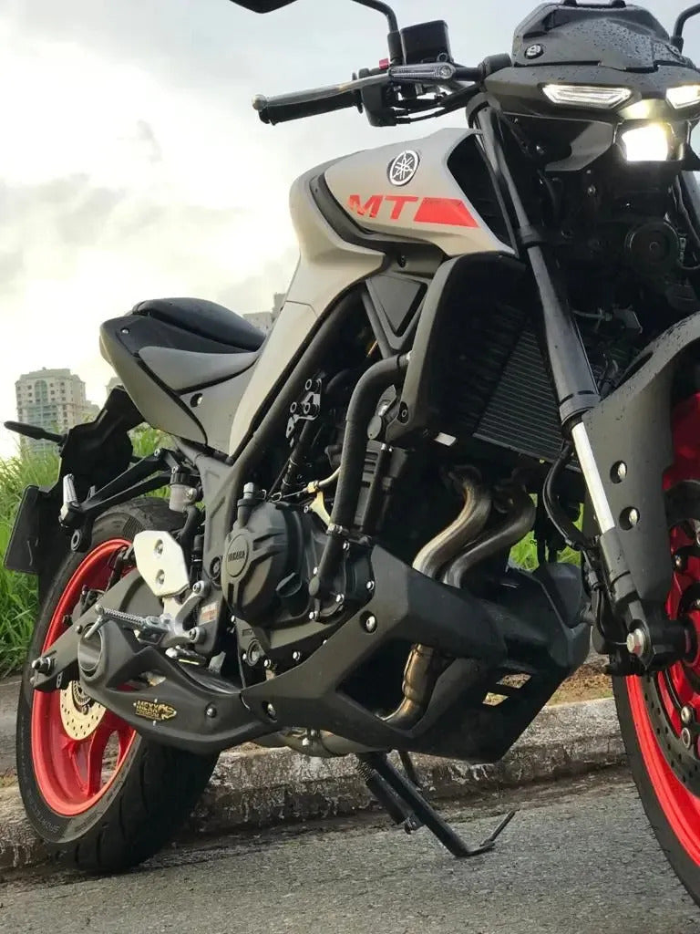 Escapamento Full Completo Mexx Yamaha Mt-03 Taylor Made Inox
