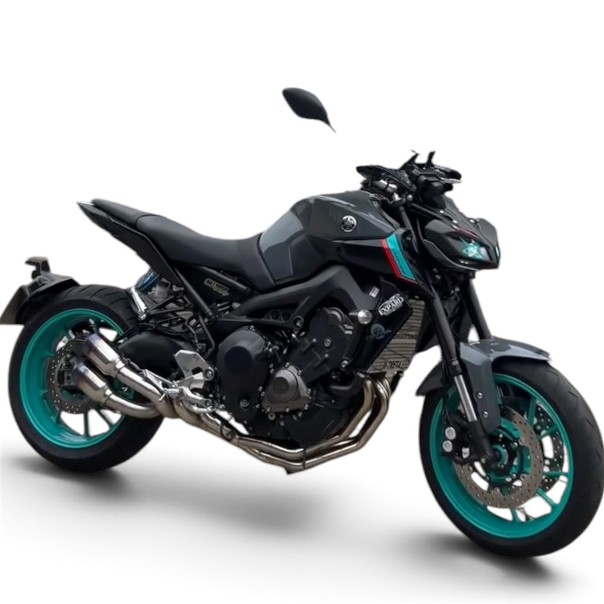 Yamaha MT-09 completa equipada com o sistema Expard Ciclone