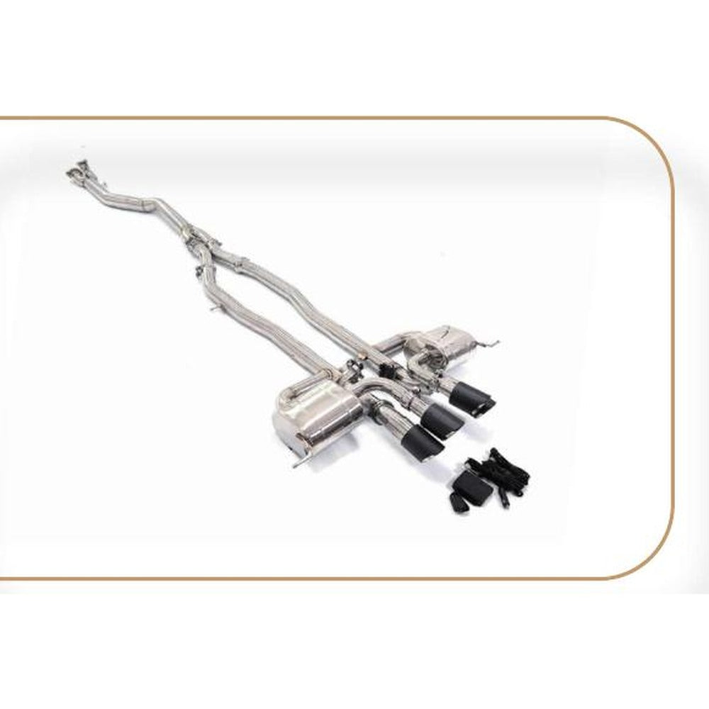 Escapamento cat-back esportivo inox para BMW M2 G87