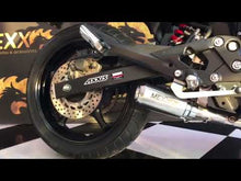 Carregar e reproduzir vídeo no visualizador da galeria, Som do escapamento Mexx Full Bomber na Yamaha XJ6
