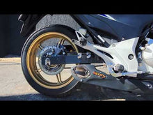 Carregar e reproduzir vídeo no visualizador da galeria, Som do escapamento Mexx Taylor Made na Honda CB300
