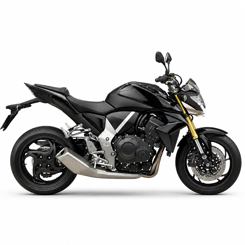Ponteira esportiva RockStar Performance em aço inox para moto Honda CB 1000 com acabamento premium e design esportivo