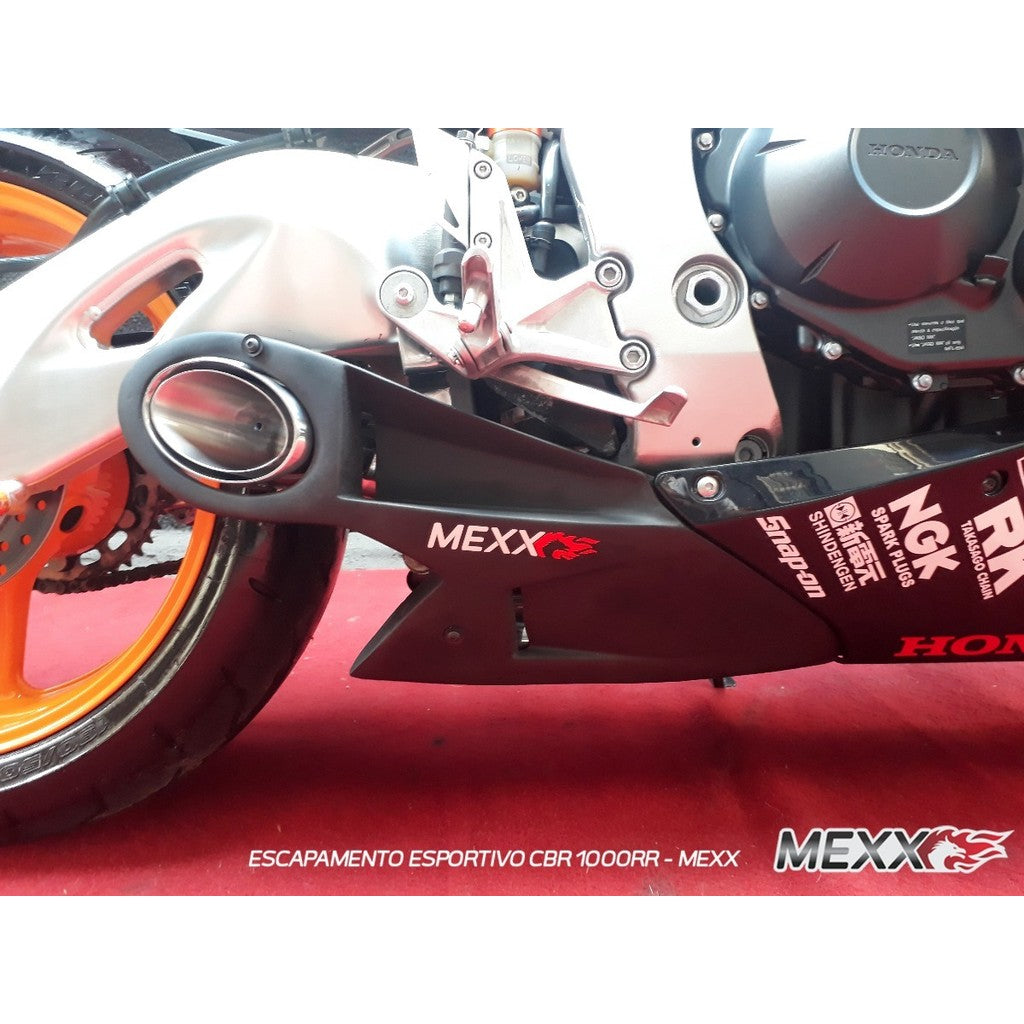 Escapamento Honda CBR 1000Rr  2008/2011 Taylor Mexx Cod.121