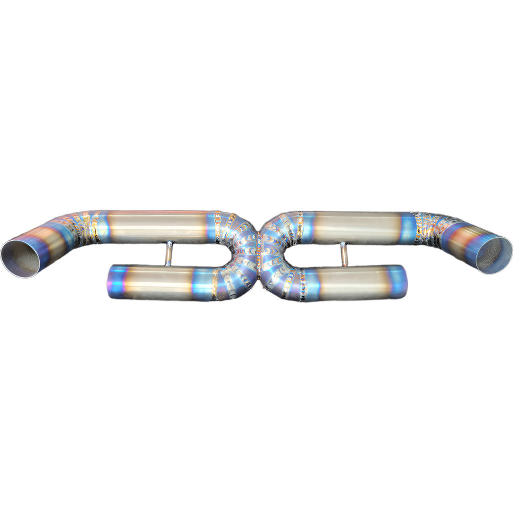 Escapamento Mexx Completo Em Titânio Para Porsche 911