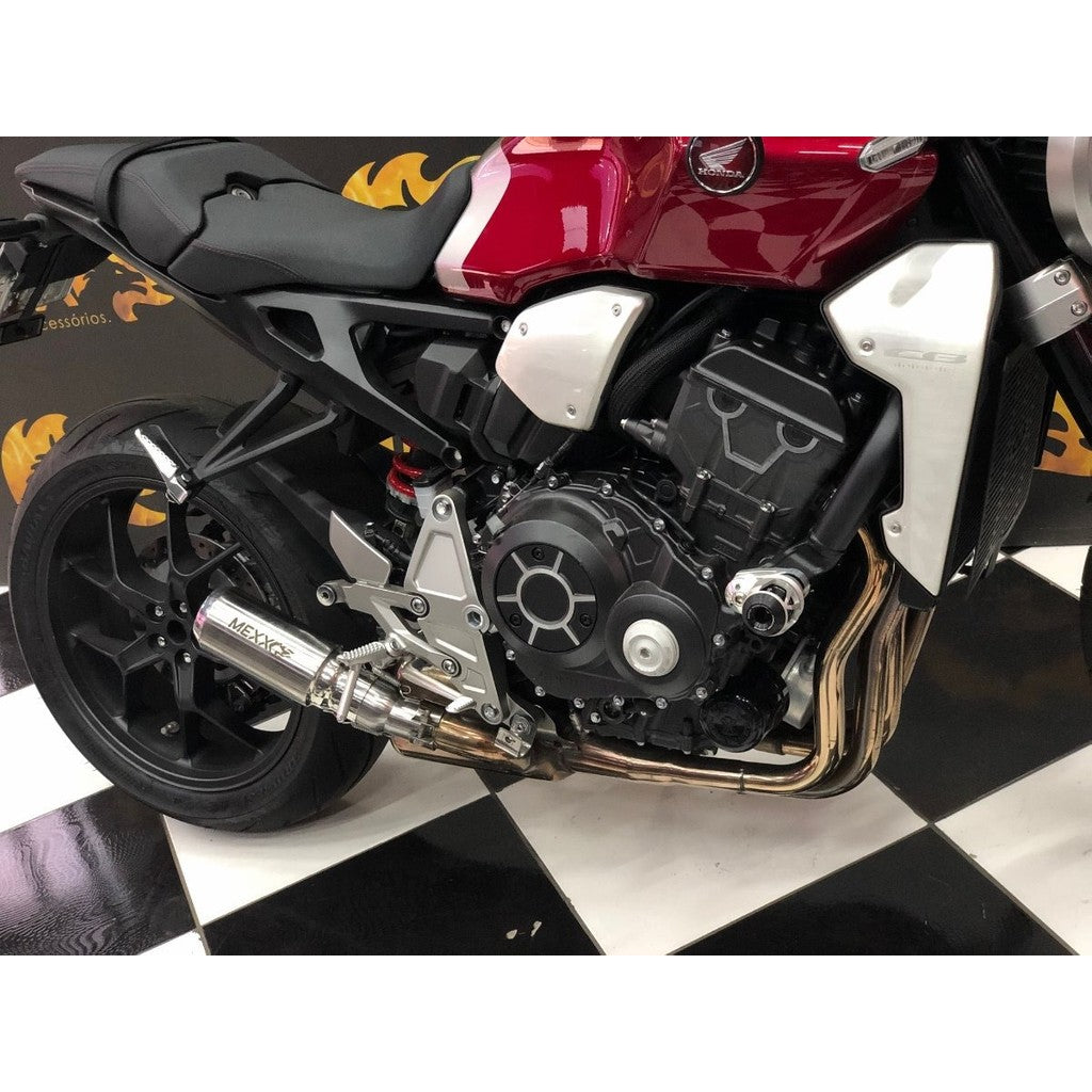 Escapamento Esportivo  CB1000R Café Racer Modelo Bomber