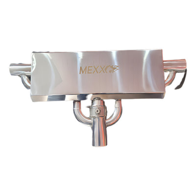 Abafador Valvulado Inox 6" Mexx Escapamentos