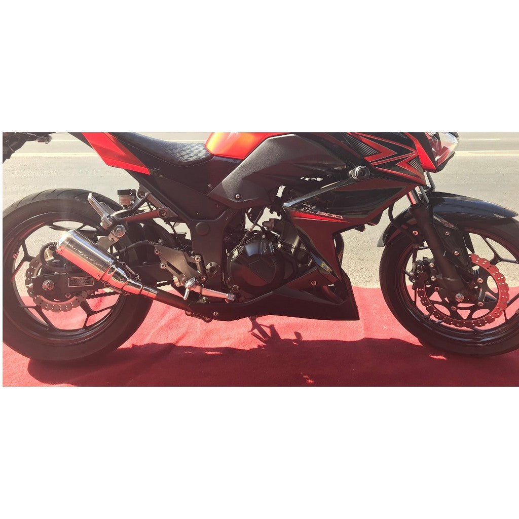 Kawasaki Z 300 Ponteira Esportivo Gp Bomber Mexx Cod.304