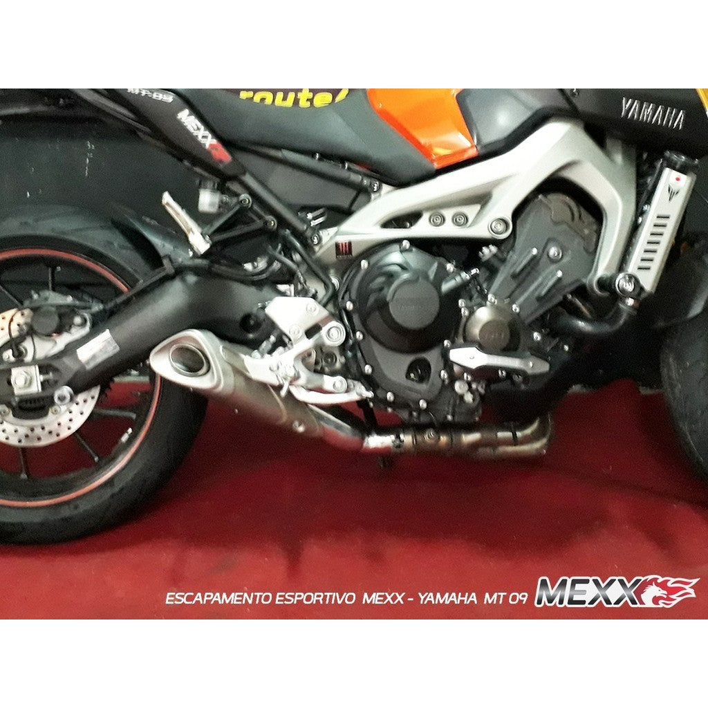 Escape Esportivo Ponteira Yamaha MT-09 Mod. Original Cod.161