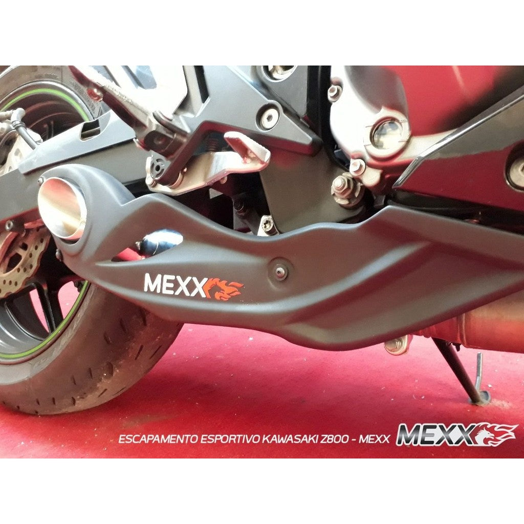 Escapamento Ponteira Kawasaki Z800 Taylor Made Mexx Cod.131