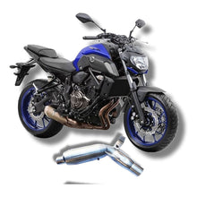 Carregar imagem no visualizador da galeria, Escapamento Esportivo Yamaha MT-07 Ponteira Inox Cod.148
