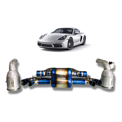 ESCAPAMENTO ESPORTIVO PORSCHE 911 TURBO - TITÂNIO MEXX