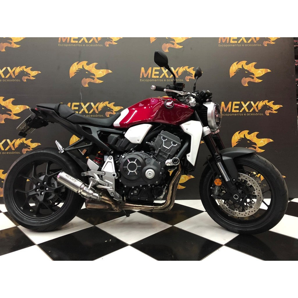 Escapamento Esportivo Mexx Honda CB 1000 R Modelo Bomber