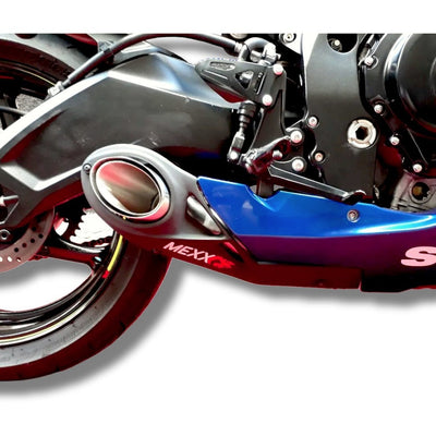 PONTEIRA ESCAPAMENTO ESPORTIVA SUZUKI SRAD 750 14/16 COD.116