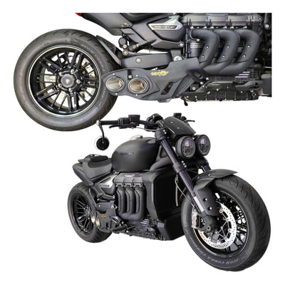ESCAPAMENTO ESPORTIVO MEXX TRIUMPH ROCKET 3  TAYLOR MADE