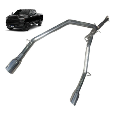Escapamento Cat-Back Mexx Aço Inox Ram Pickup — Kit Completo Esportivo