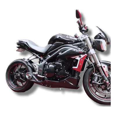 Escapamento Speed Triumph Street Triple 1050 Ponteir Cod.144