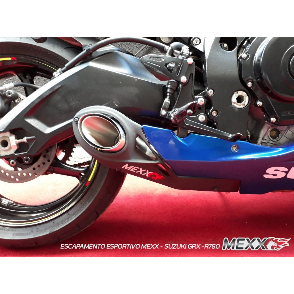 Sport Exhaust Suzuki GSX-R Srad 2014 to 2016 Taylor Made Mexx