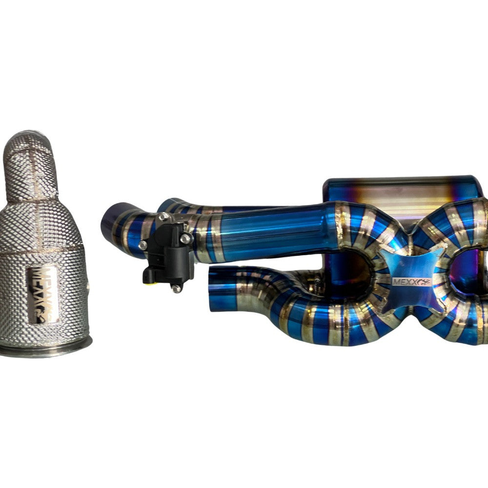 Escapamento Esportivo Porsche 911 Turbo - Titânio Mexx