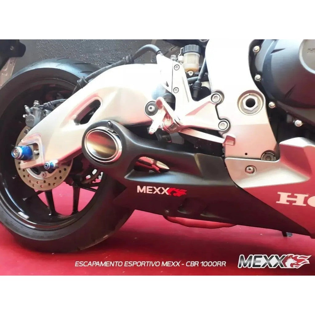Escapamento Esportivo Honda CBR 1000RR 2012 a 2013 Taylor Made Mexx