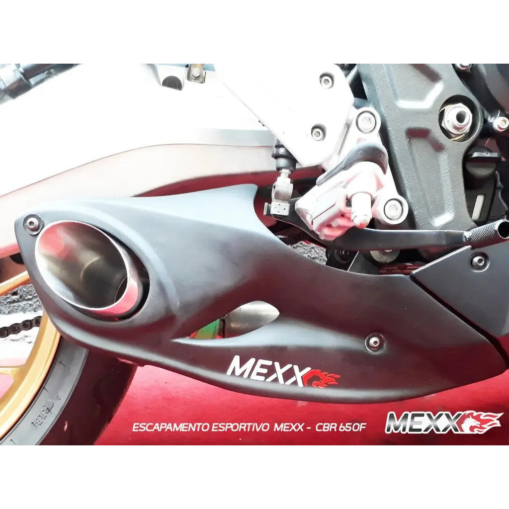 Sport Exhaust Taylor Made Honda CBR 650F 2013 to 2017 Mexx