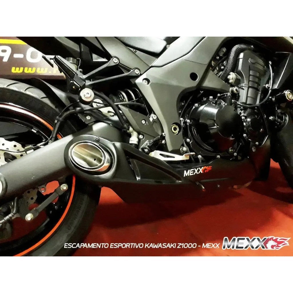 Escape Deportivo Kawasaki Z1000 2010 a 2017 Taylor Made Mexx