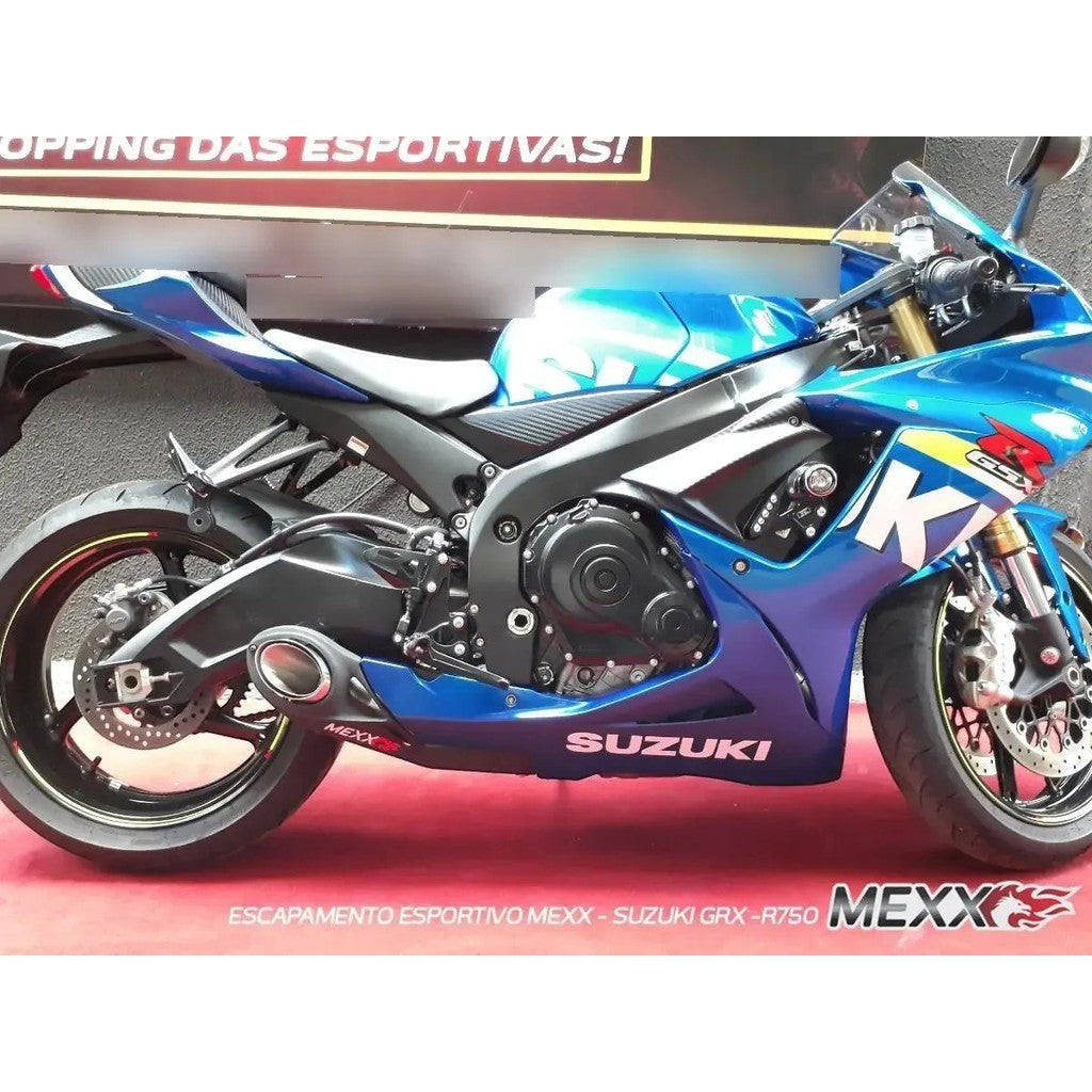 Sport Exhaust Suzuki GSX-R 750 Srad 2014 to 2016 Taylor Made Mexx