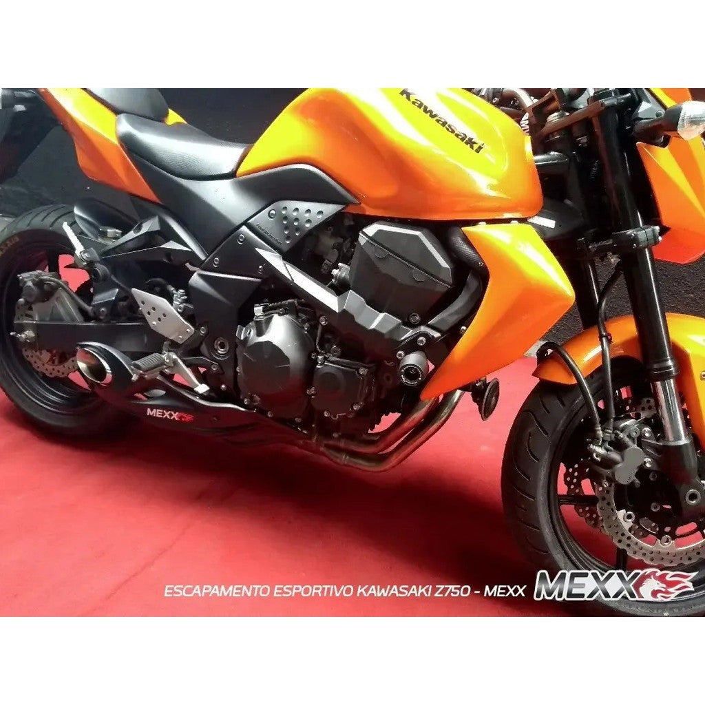 Escape Deportivo Kawasaki Z750 2007 a 2012 Taylor Made Mexx